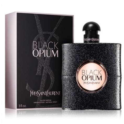 yves saint laurent black opium perfume bottom bottle|ysl black optimum 90ml price.